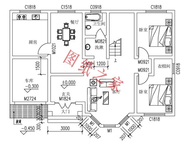 6套農村三層別墅設計圖，外觀大氣、造價低廉！