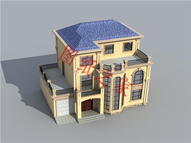 6套農村三層別墅設計圖，外觀大氣、造價低廉！