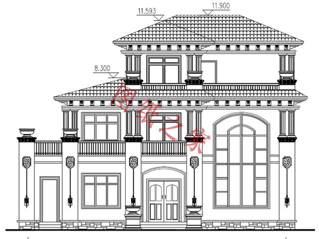 6套農村三層別墅設計圖，外觀大氣、造價低廉！