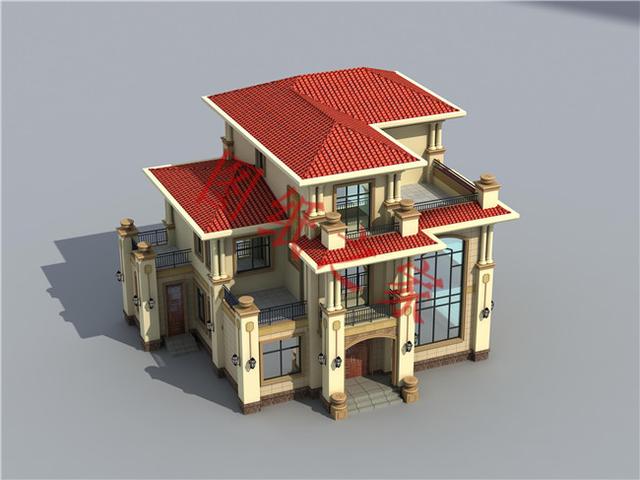 6套農村三層別墅設計圖，外觀大氣、造價低廉！