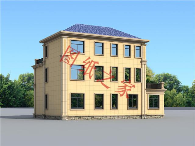 6套農村三層別墅設計圖，外觀大氣、造價低廉！