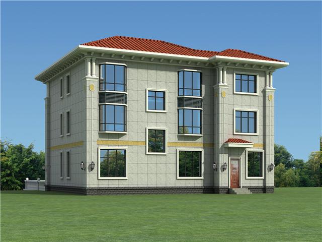 6套農村三層別墅設計圖，外觀大氣、造價低廉！