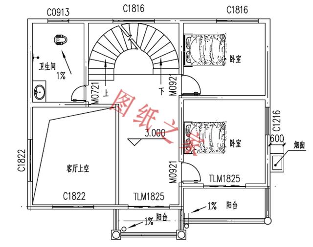 6套農村三層別墅設計圖，外觀大氣、造價低廉！