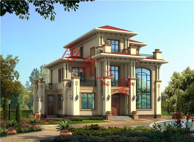 6套農村三層別墅設計圖，外觀大氣、造價低廉！