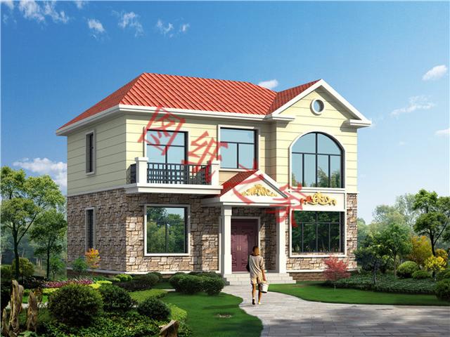 農村二層自建房設計圖，造價低廉，您理想的首選！