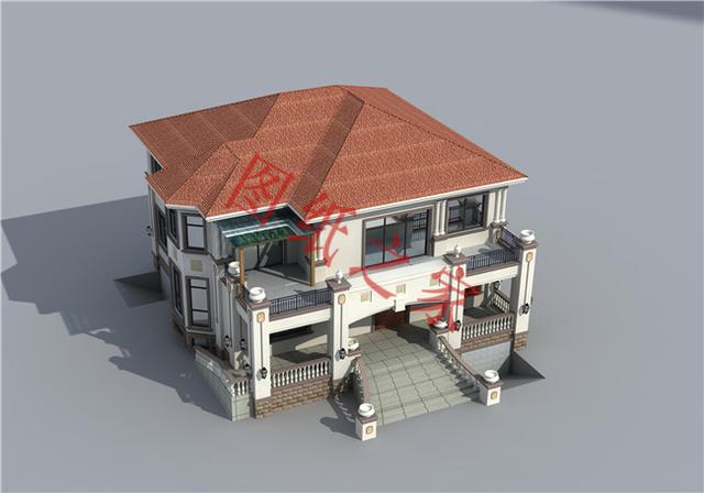 農村二層自建房設計圖，造價低廉，您理想的首選！