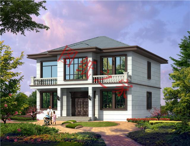 農村二層自建房設計圖，造價低廉，您理想的首選！