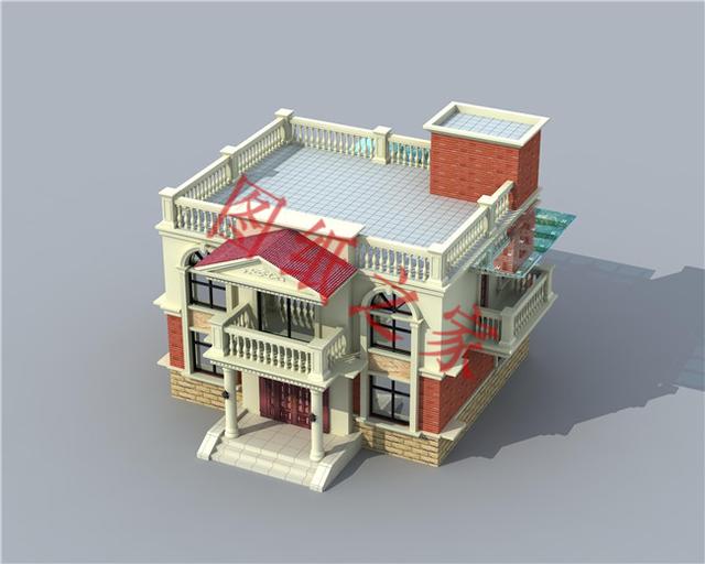 農村二層自建房設計圖，造價低廉，您理想的首選！