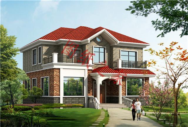 農村二層自建房設計圖，造價低廉，您理想的首選！