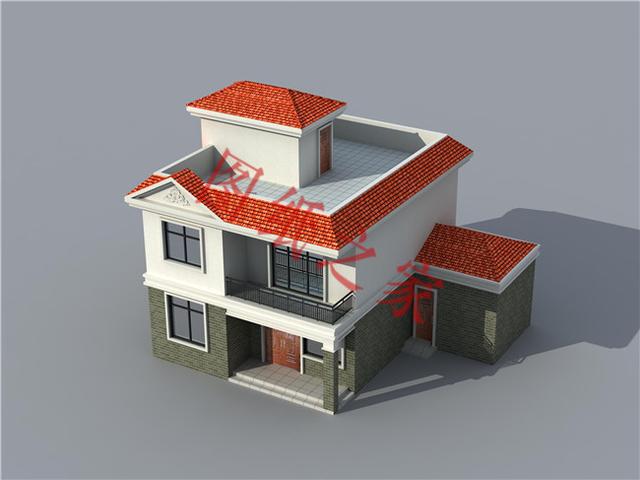 農村二層自建房設計圖，造價低廉，您理想的首選！