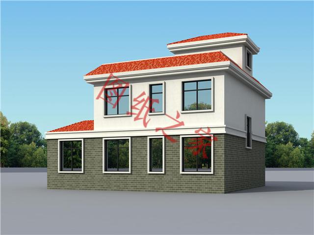 農村二層自建房設計圖，造價低廉，您理想的首選！