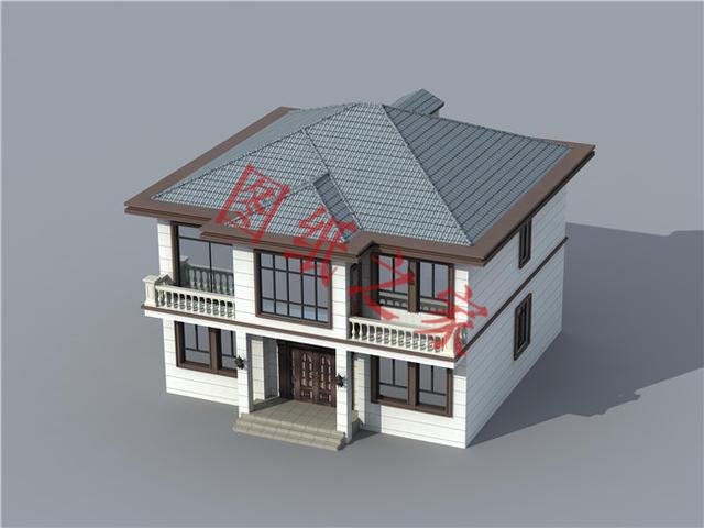 農村二層自建房設計圖，造價低廉，您理想的首選！