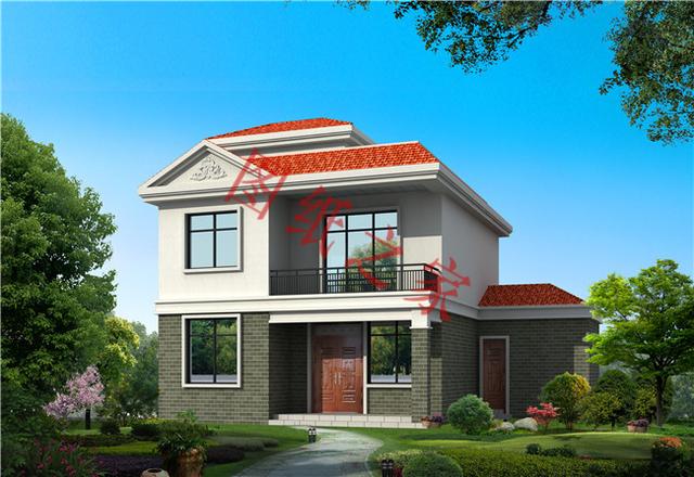 農村二層自建房設計圖，造價低廉，您理想的首選！