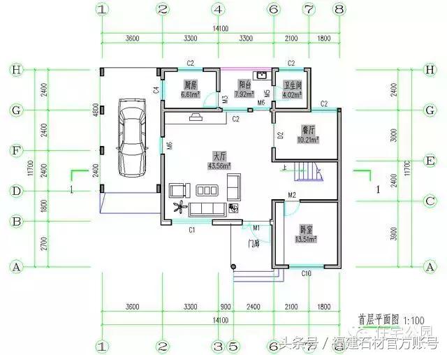 推薦幾款石材別墅設(shè)計圖，總有一套適合你！