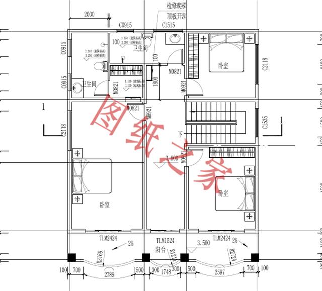 幾套二層別墅設計圖，簡單又大氣，歡迎喜歡的人點贊和收藏！