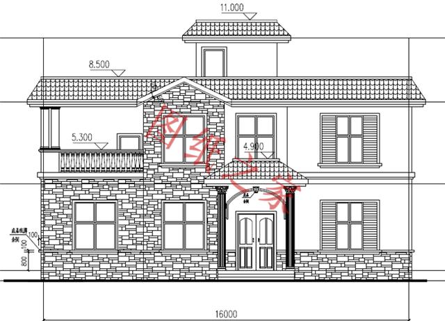 幾套二層別墅設計圖，簡單又大氣，歡迎喜歡的人點贊和收藏！