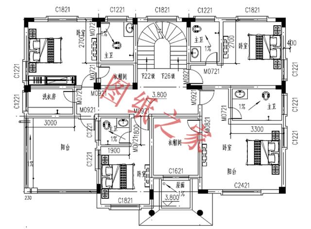 幾套二層別墅設計圖，簡單又大氣，歡迎喜歡的人點贊和收藏！