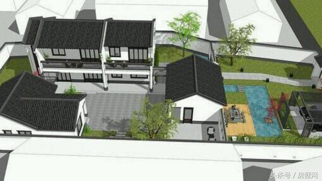 理想的別墅設計圖，中國風十足，歡迎收藏！