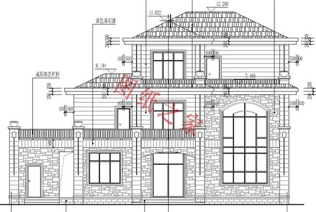超級(jí)火爆的別墅設(shè)計(jì)圖，外觀新穎，人見人愛！