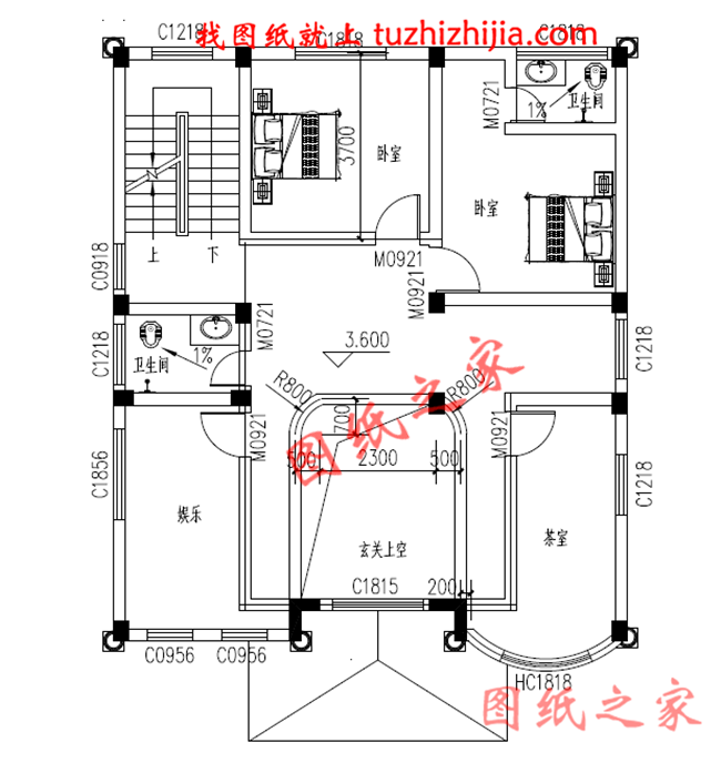農(nóng)村120方三層自建房子設(shè)計(jì)圖紙，再過(guò)10年不會(huì)淘汰