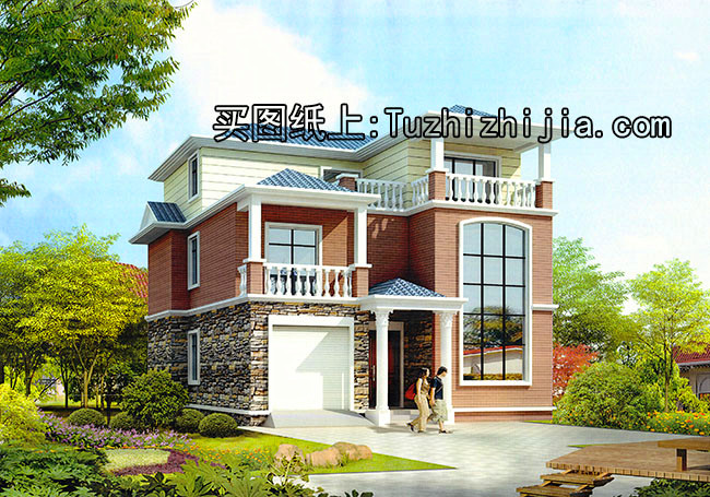 農(nóng)村120方三層自建房子設(shè)計(jì)圖紙，再過(guò)10年不會(huì)淘汰