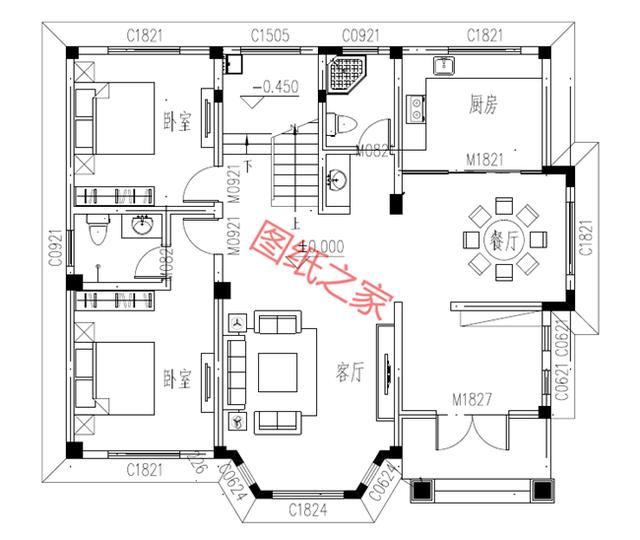 5套經(jīng)典的三層別墅設(shè)計圖，美觀與實用并存，時尚與前衛(wèi)共有！