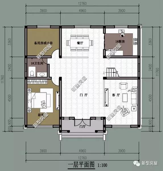 6套農村新式自建房，內部構造一應俱全！