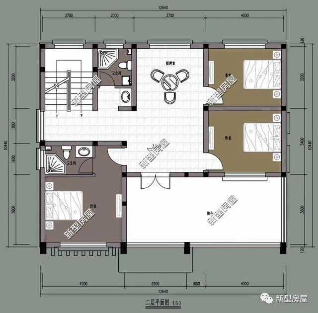 6套農村新式自建房，內部構造一應俱全！