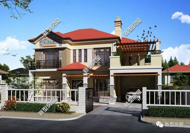 6套農村新式自建房，內部構造一應俱全！