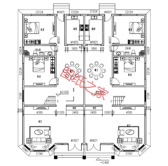5套三層別墅設計圖，想蓋房的您值得參考！