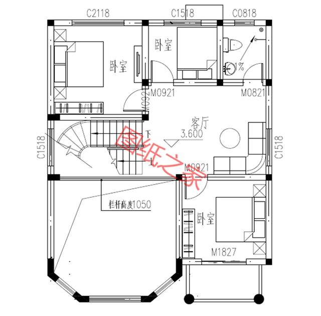5套三層別墅設計圖，想蓋房的您值得參考！