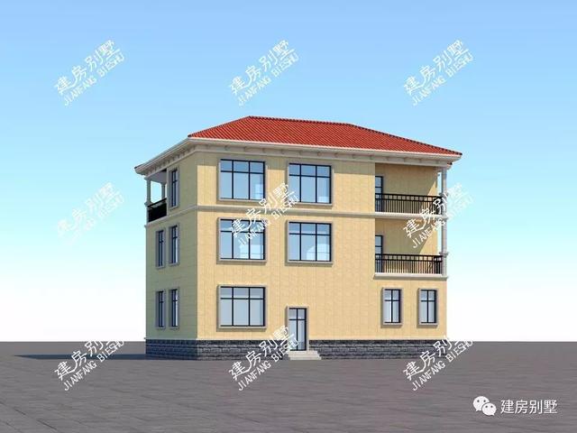 兩棟帶堂屋的別墅設(shè)計圖，戶型優(yōu)良，人見人愛！