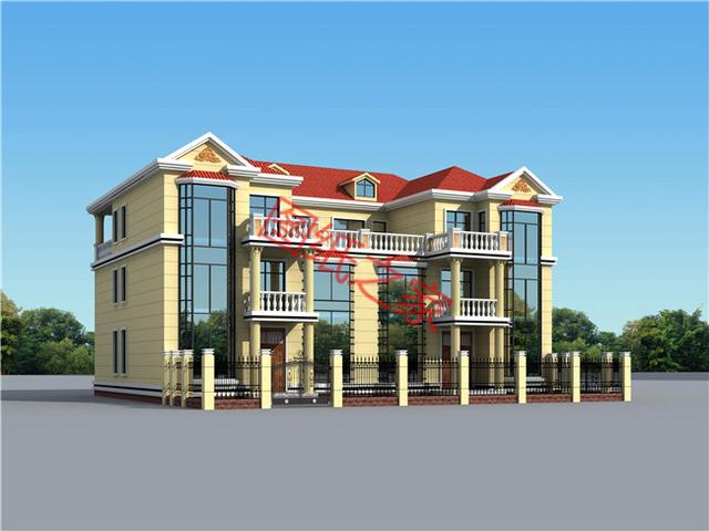 5套三層別墅設計圖，既美觀又實用，高大上的享受！