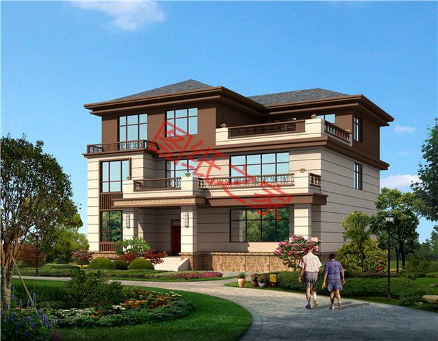 自建房設計圖，簡單大氣，最重要的是符合您的審美要求！