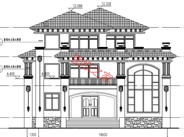 自建房設計圖，簡單大氣，最重要的是符合您的審美要求！