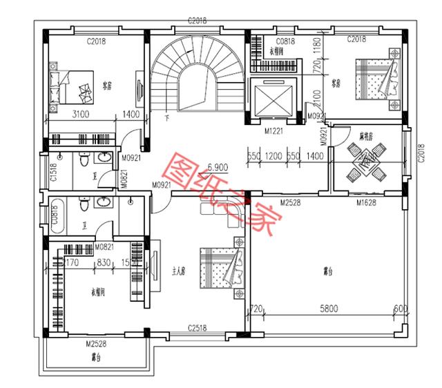 自建房設計圖，簡單大氣，最重要的是符合您的審美要求！
