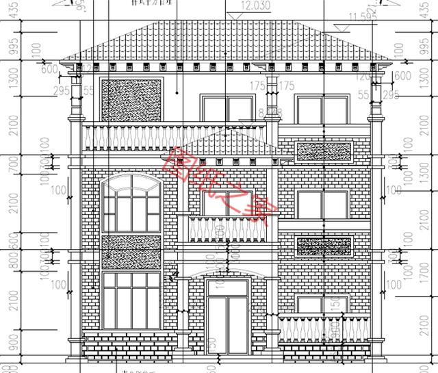 自建房設計圖，簡單大氣，最重要的是符合您的審美要求！
