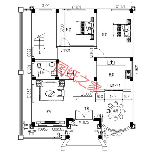 自建房設計圖，簡單大氣，最重要的是符合您的審美要求！