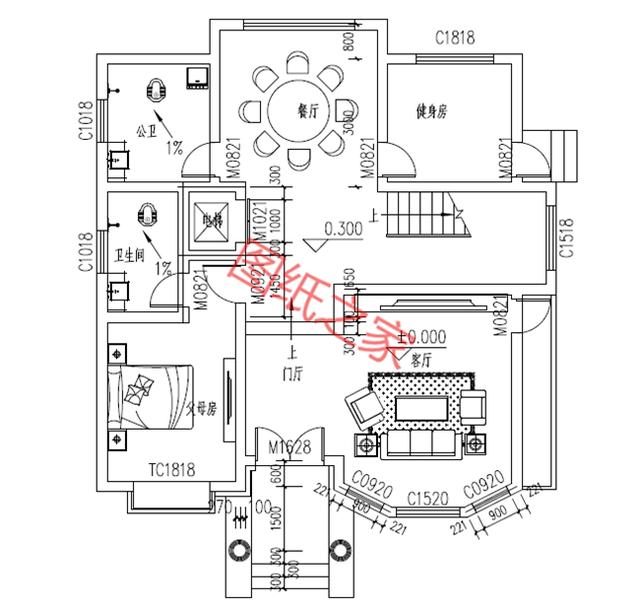 自建房設計圖，簡單大氣，最重要的是符合您的審美要求！