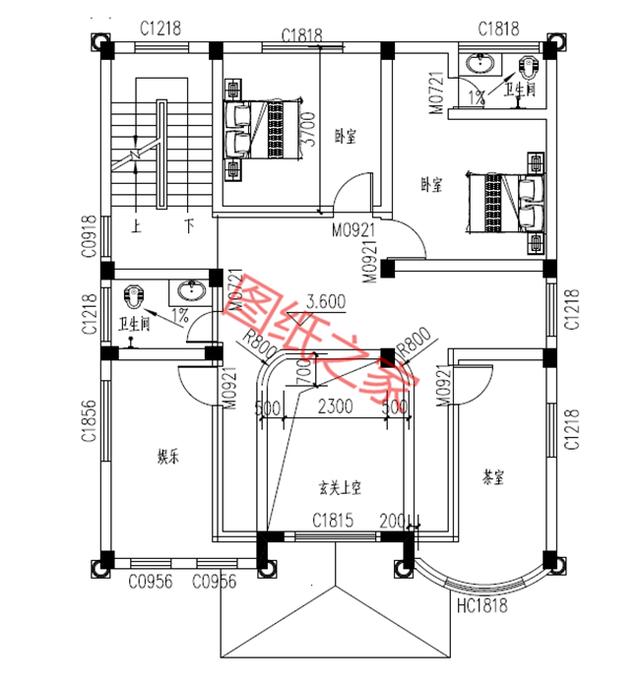 自建房設計圖，簡單大氣，最重要的是符合您的審美要求！