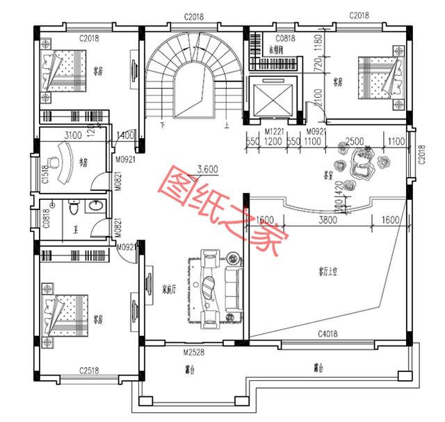 自建房設計圖，簡單大氣，最重要的是符合您的審美要求！