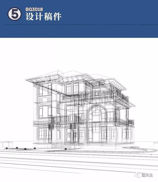 簡約歐式別墅設計圖，增加您的生活趣味性！