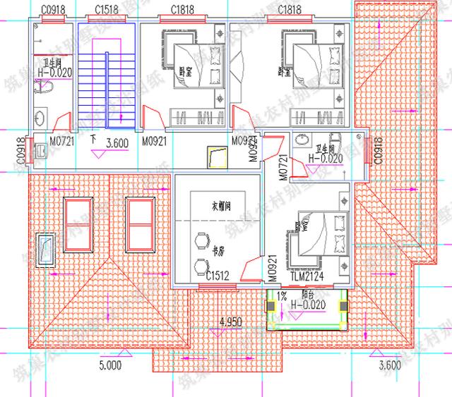 5款新出熱銷別墅設(shè)計(jì)圖，歡迎參考！