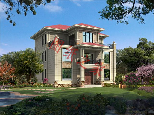 三層小樓設(shè)計圖，色彩鮮艷、戶型合理，總有一款打動你的心！