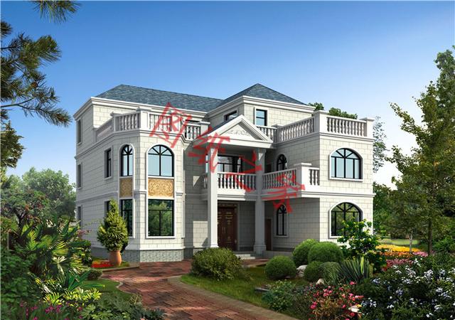 三層小樓設(shè)計圖，色彩鮮艷、戶型合理，總有一款打動你的心！