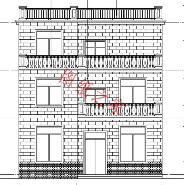 三層小樓設(shè)計圖，色彩鮮艷、戶型合理，總有一款打動你的心！