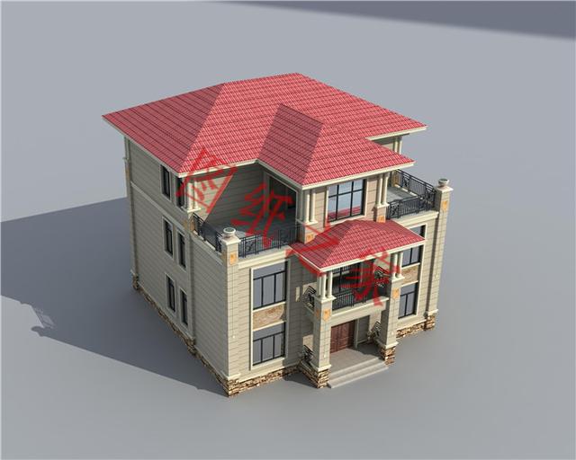 三層小樓設(shè)計圖，色彩鮮艷、戶型合理，總有一款打動你的心！