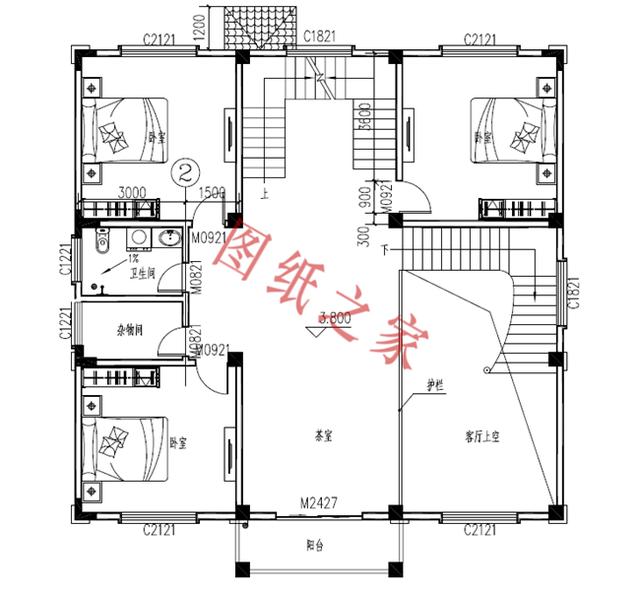 三層小樓設(shè)計圖，色彩鮮艷、戶型合理，總有一款打動你的心！