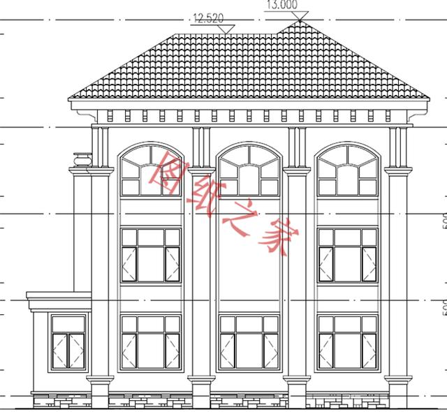 三層小樓設(shè)計圖，色彩鮮艷、戶型合理，總有一款打動你的心！