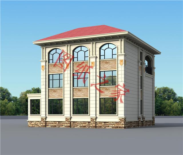 三層小樓設(shè)計圖，色彩鮮艷、戶型合理，總有一款打動你的心！